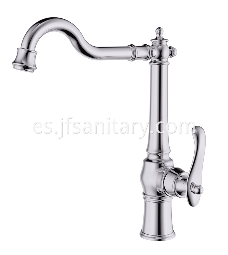 Polished Chrome Kitchen Faucet